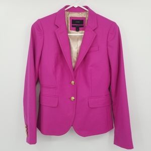 J.Crew Pink School Boy Women's Blazer
